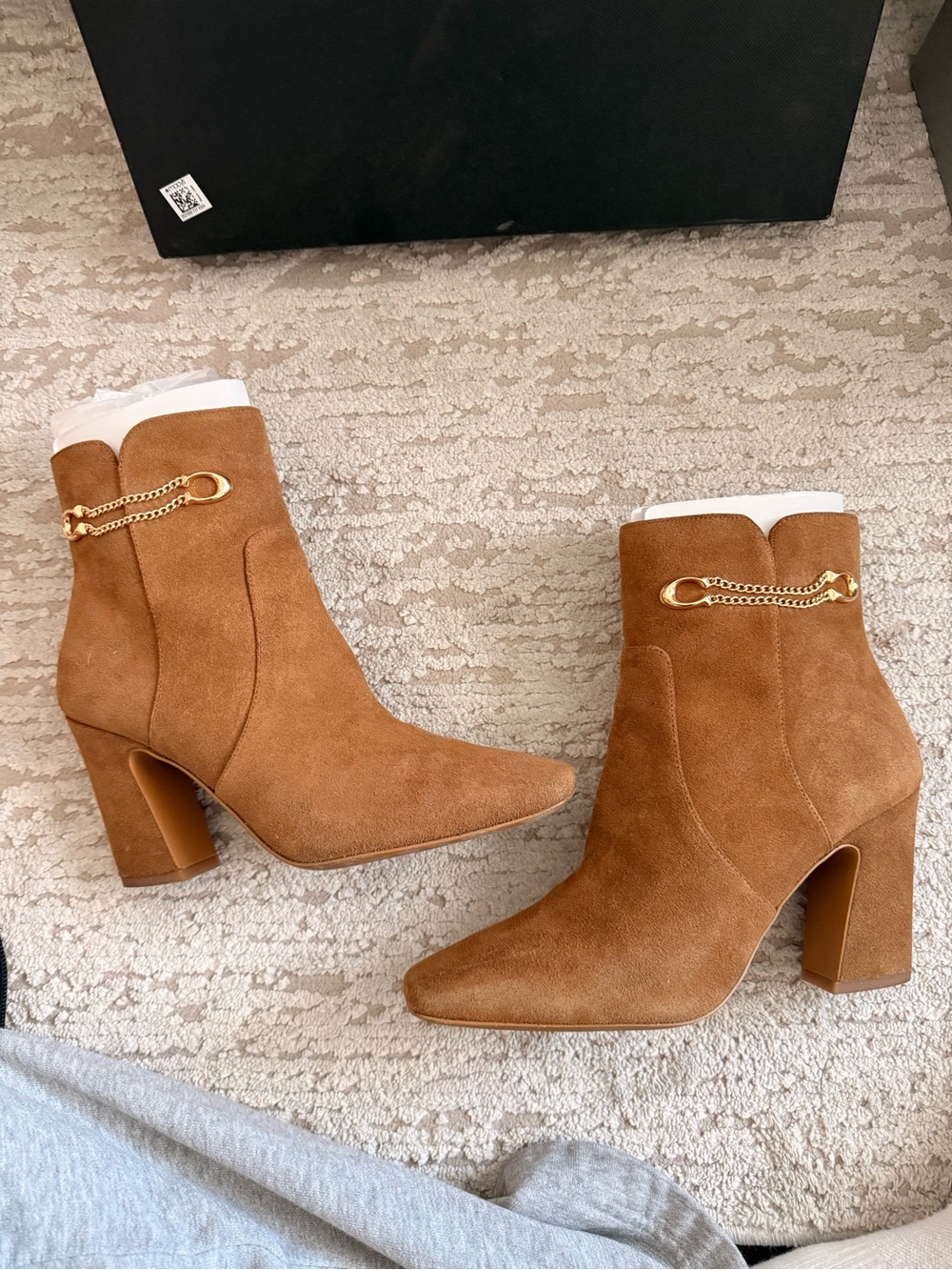 Coach Tessa Suede Bootie. size 7.5 US